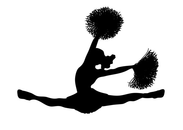 free cheerleader graphics clip art - photo #50