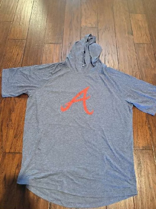 Navy Cotton Shortsleeve Pullover