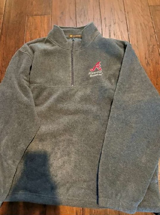 Dark Gray Fleece Pullover