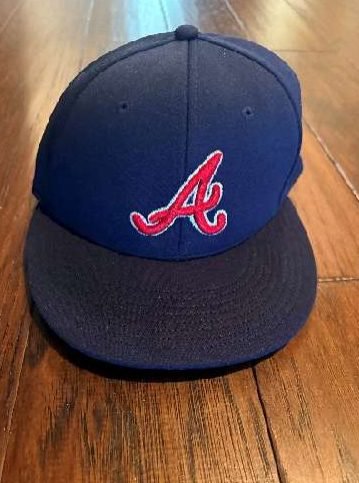 Fitted Navy “A” Hat