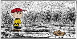It's the Great Flood, Charlie Brown!