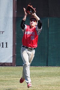 Cam Williams finished with 3 RBIs on the afternoon with a triple and a sacrifice fly.