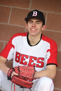 Senior Cam Morrissey excelled on the mound with a three-hit shutout, providing a much-needed win for the Bees
