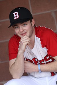 Carson Hayes continued his hot hitting by notching three hits and scoring two runs.