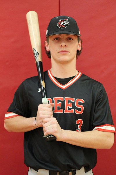 Junior Logan McIntyre had two hits on the day.