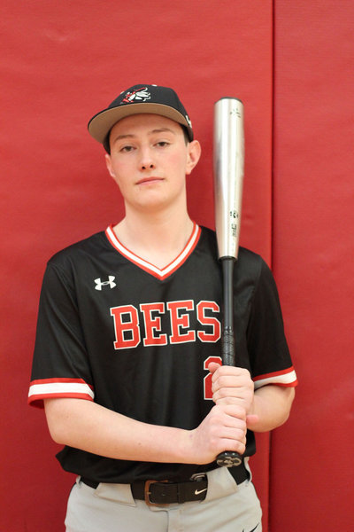 Josh Leonard led the Bees with three hits.