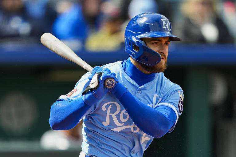 KYLE ISBEL, CF, K.C. ROYALS