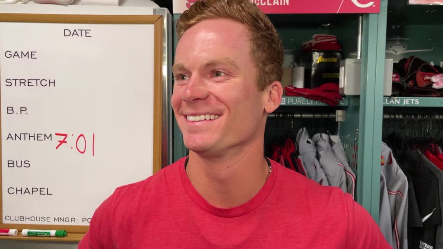 MATT MCLAIN- UCLA, CINCINNATI REDS