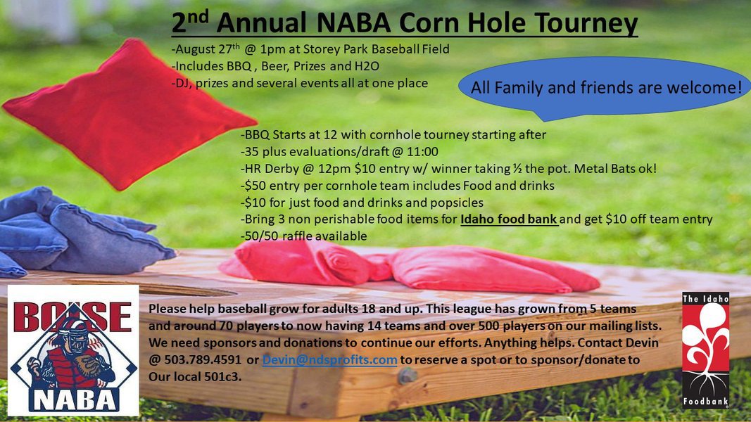 Please tell your manager of any interest in helping our league tourney this year