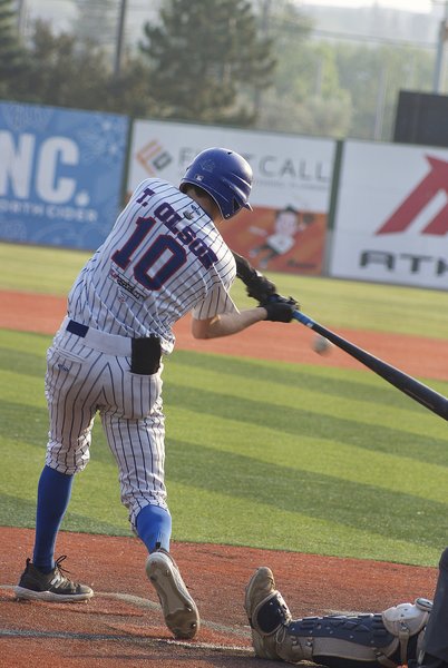 Tony Olson lead the Cubs hitting .483 in 2026
