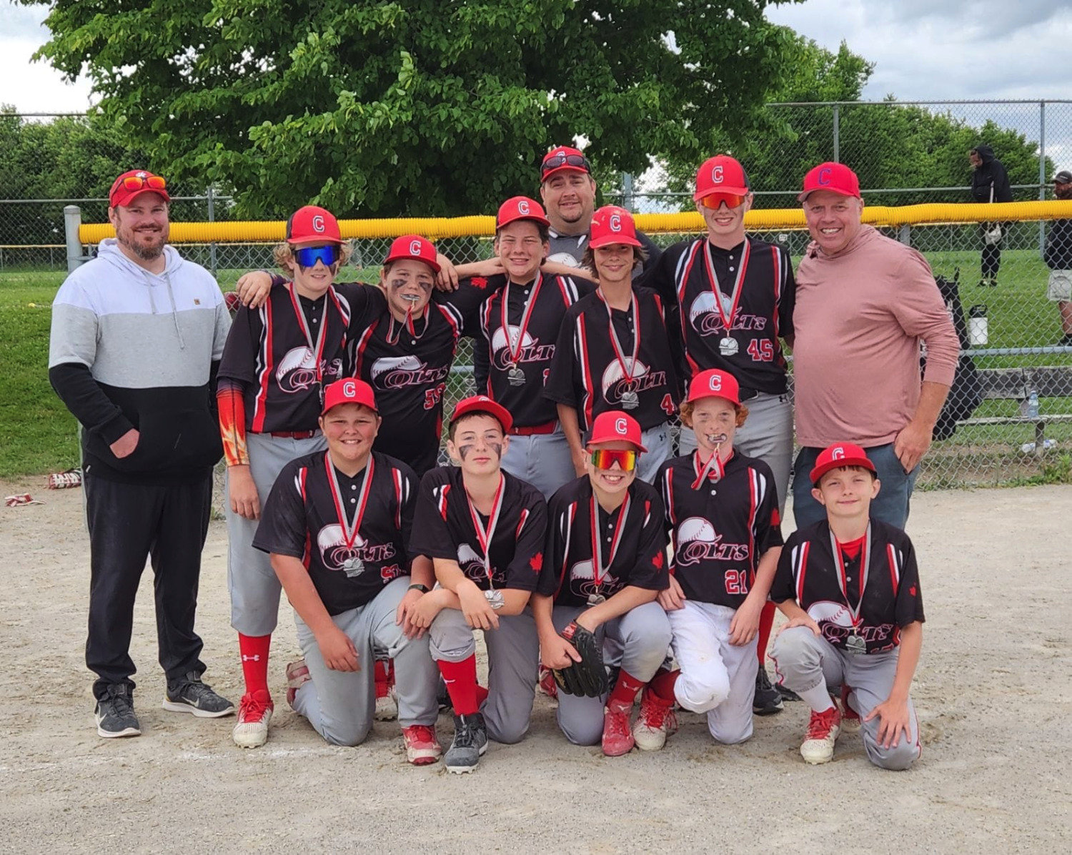 U13 Jr Colts OSSTA Silver Medalist