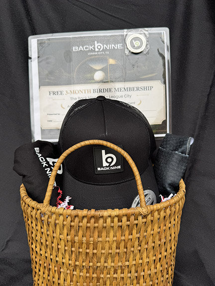 Back Nine Auction Basket
