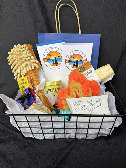 Fun Fetch and Fido Auction Basket