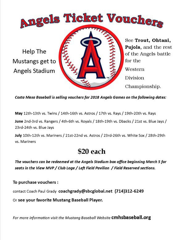 Angels Ticket Information