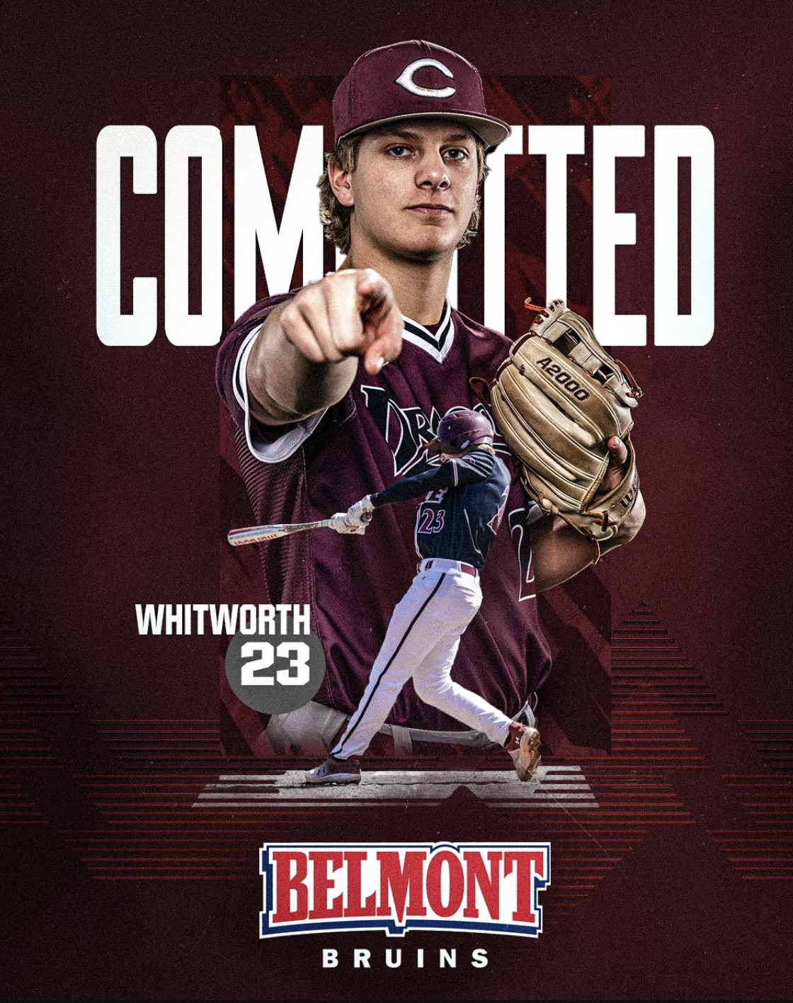 Whitworth Commits to Belmont University
