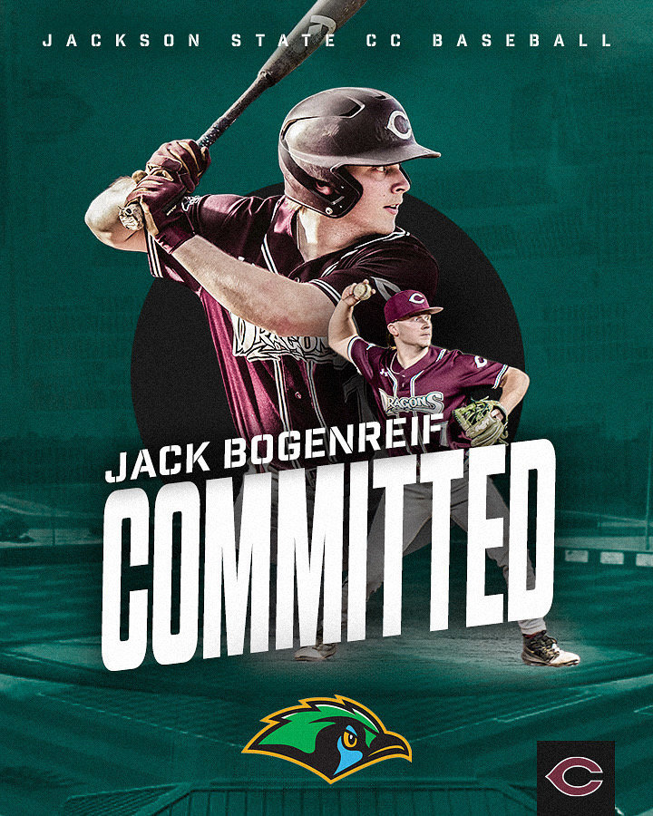 Jack Bogenreif Commits to Jackson State CC