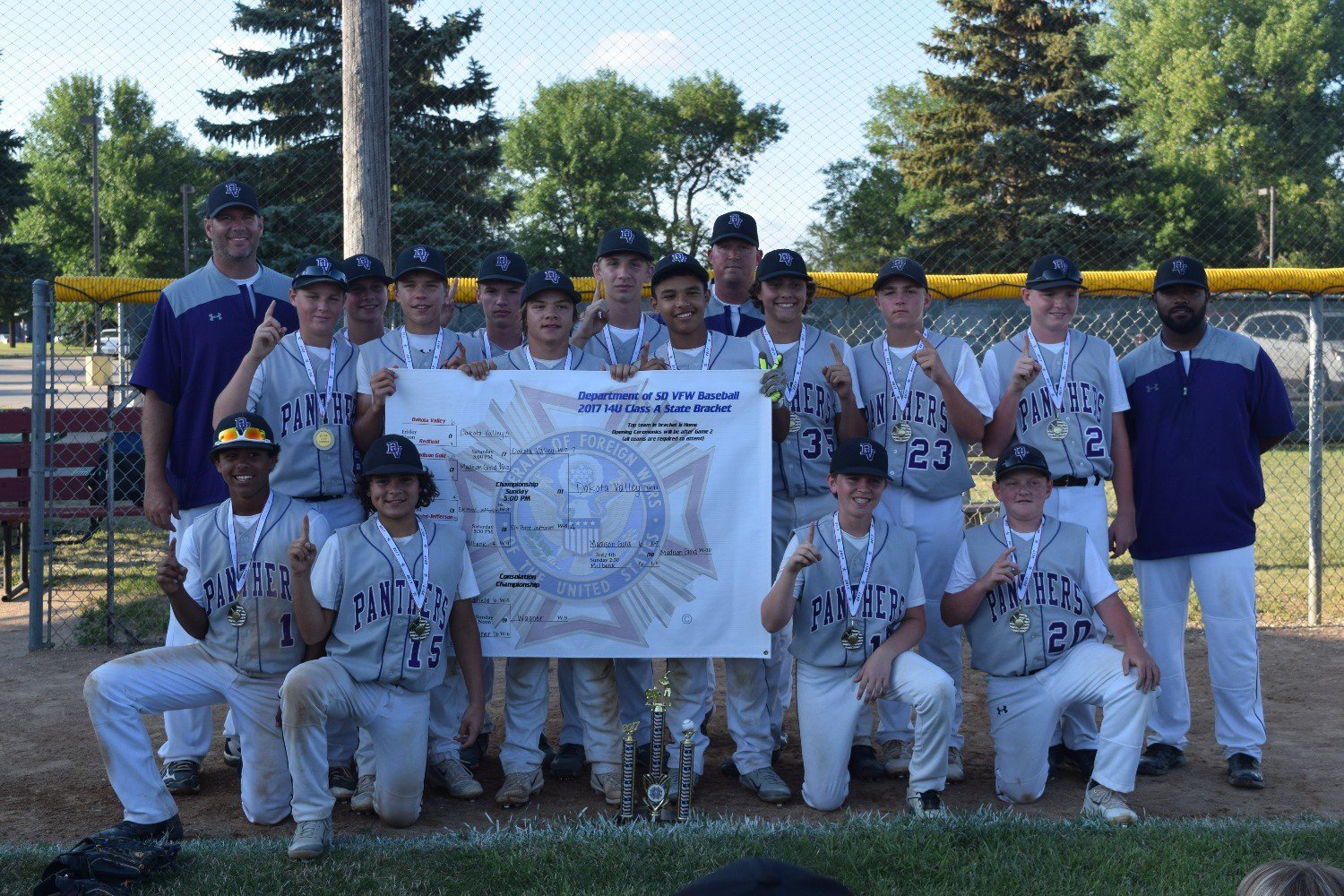 2017 VFW 14U State Champions