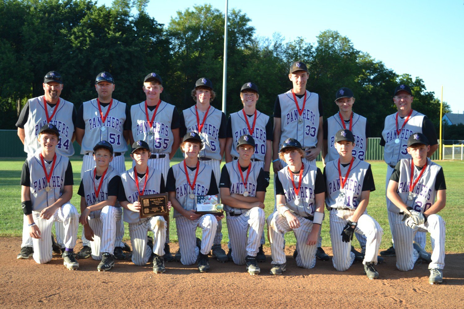 2013 VFW State 14u 2nd Place