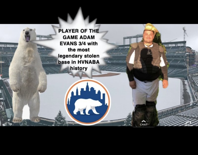 EVANS TAKES POLAR PLAYER OF THE GAME