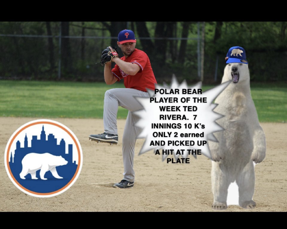 COACH TED TAKES PLAYER OF THE GAME