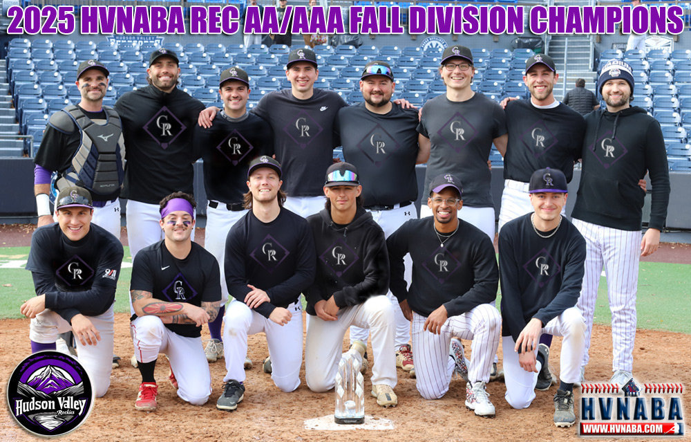 Hudson Valley Rec Fall Champions