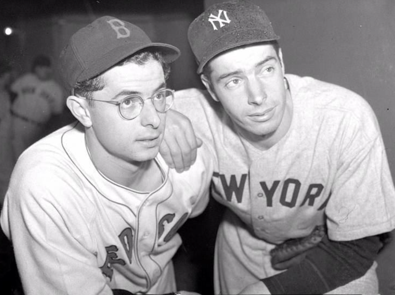 Indians call up Dom DiMaggio (left) for CF