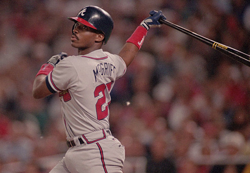 McGriff hit 2 HRs with 4 RBI in the series