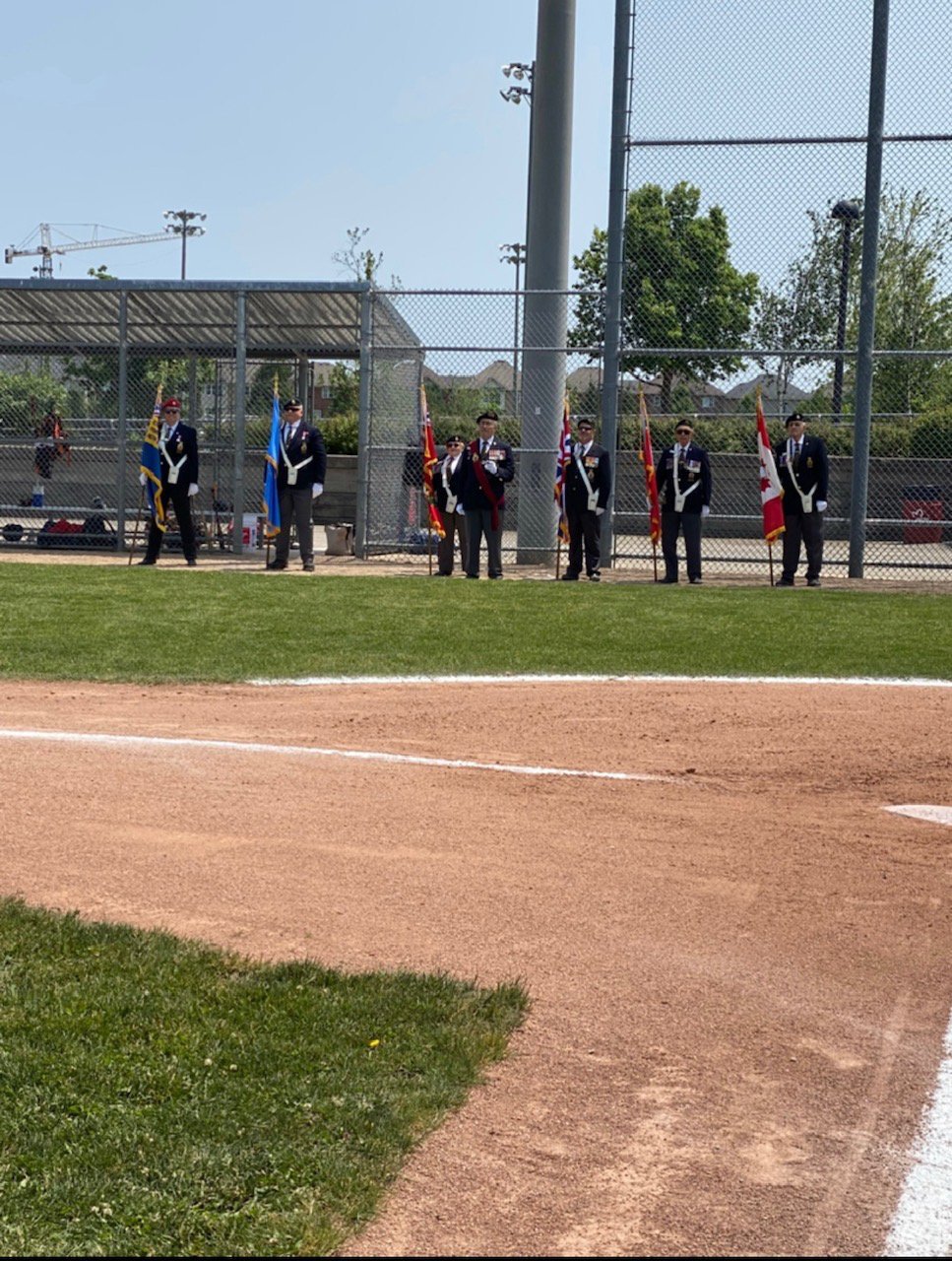 Colour Guard Royal Canadian Legion Branch 136