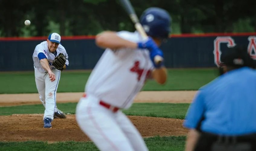 Muskie righthander Bryce Shafer delivers a pitch in a 2021 game.