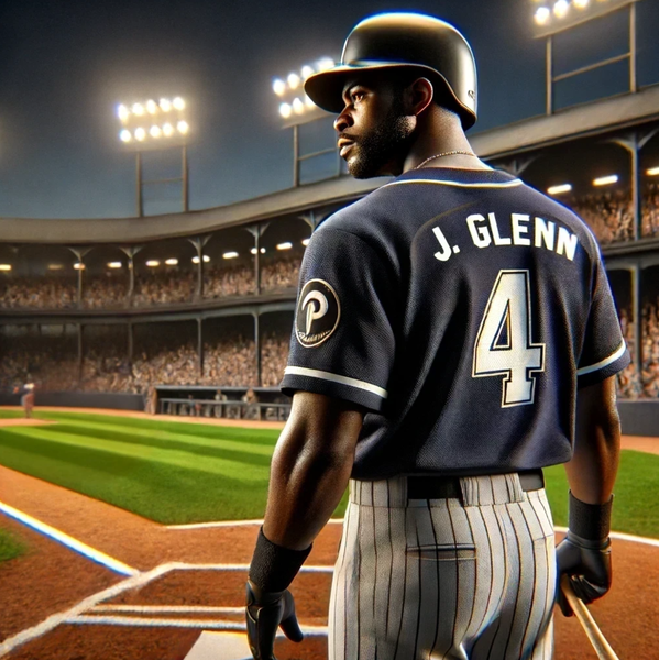 Joe Glenn named MVP, after hitting .400 in series.