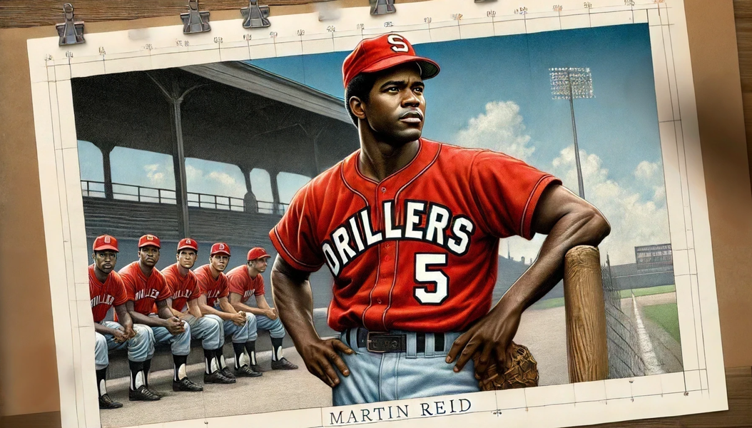 Martin Reid was named MVP for the Drillers