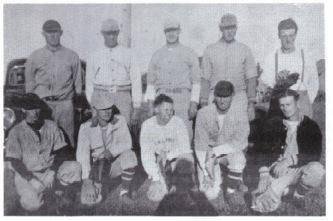 (Photo) Creemore Baseball Team – About 1946