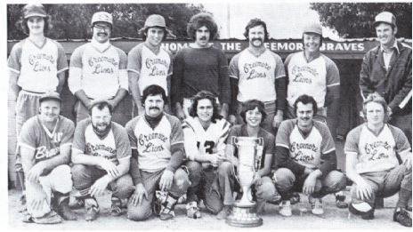 (Photo) Creemore Lions – Strother Cup Winners in 1978