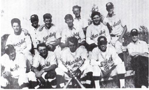 (Photo) Mansfield Baseball Team, 1938