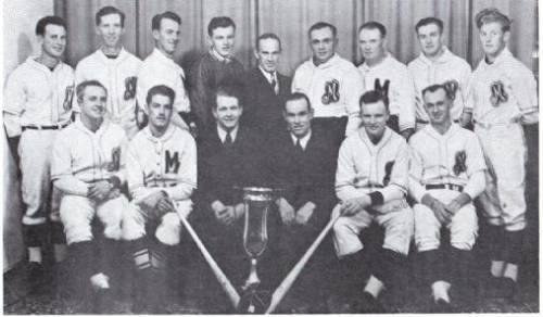 (Photo) Mansfield Baseball Team – N.D.B.L. Champions 1947