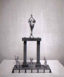 (Photo) North Dufferin Baseball League Trophy - First Place South Division