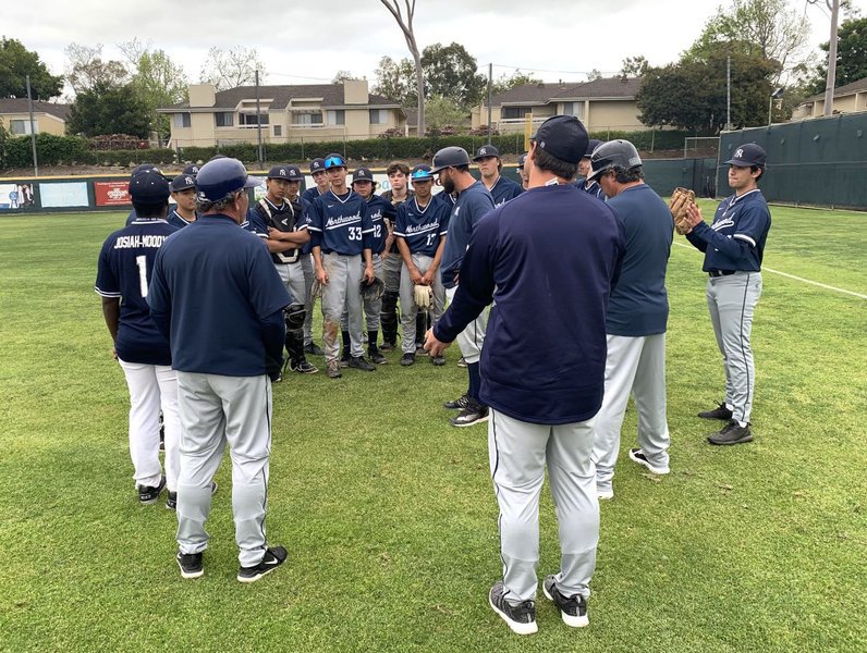 Northwood baseball coaches, including head coach J