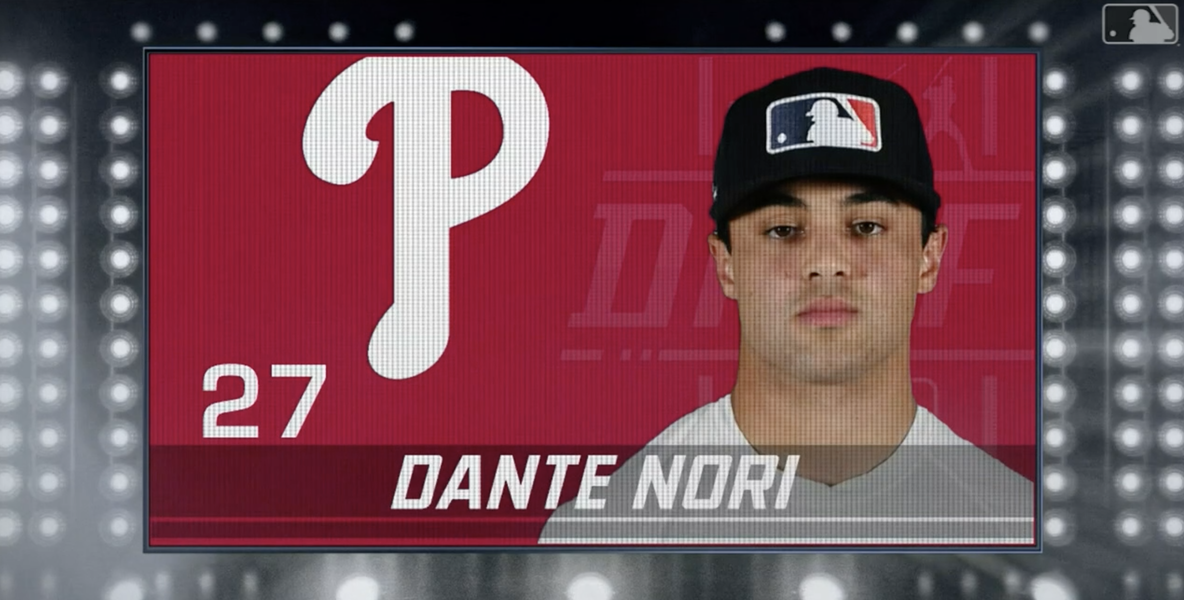 'A dream come true': Phillies sign first-round pick Nori