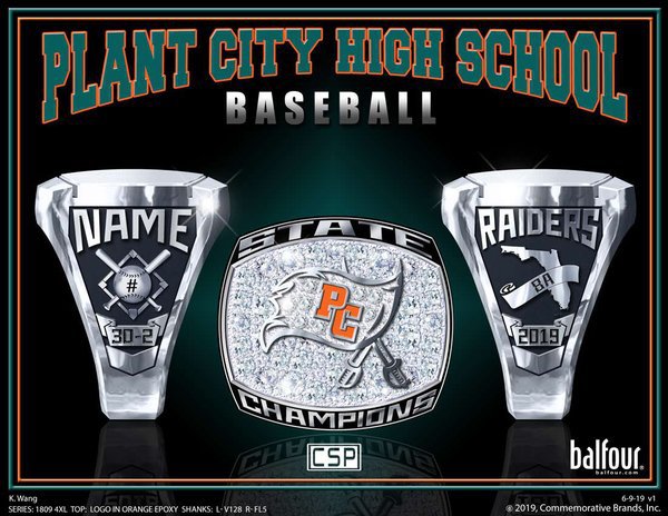 2019 Class 8A State Champions - Plant City Raiders