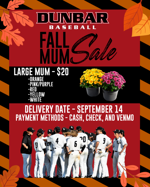 FALL MUM SALES ARE HERE!