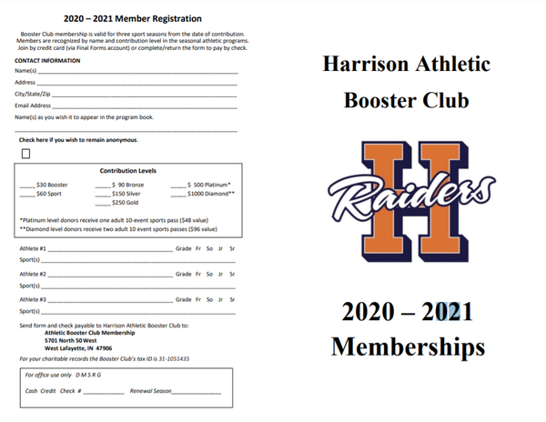 Harrison Athletic Booster Club