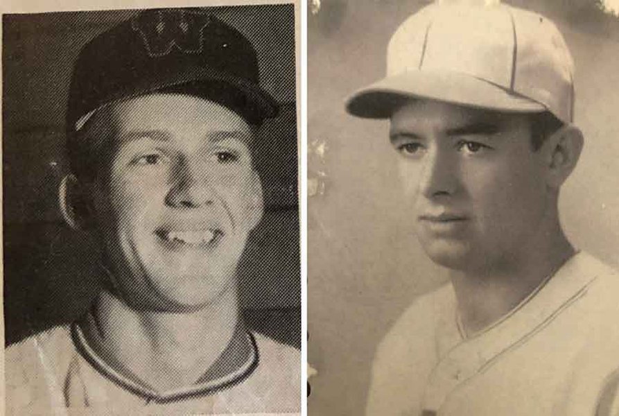 Kent Geisler, left, and Jack Hawkins, right.