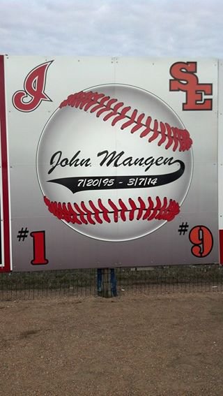 John Mangen sign