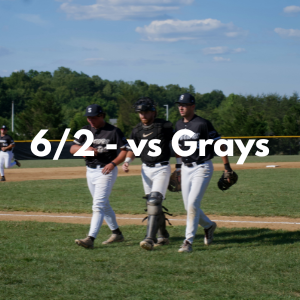 June 2 versus Grays home