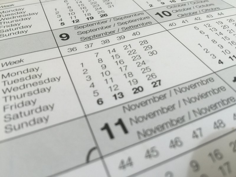 Check out our schedule