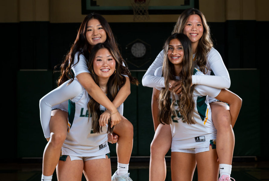 Alicia, Liz, Sarah, and Anjali
