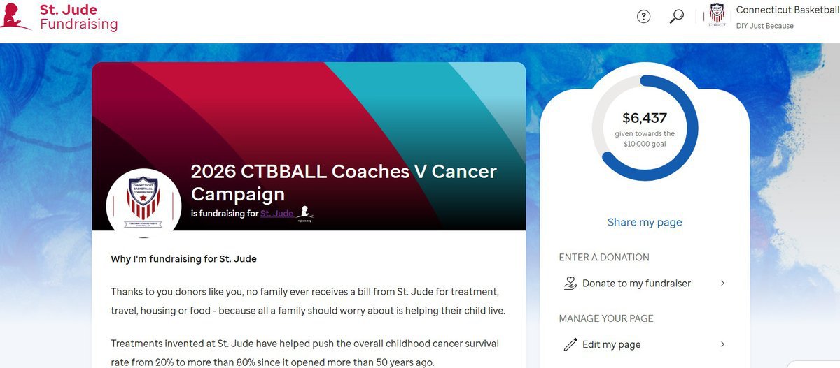 Our 13th Annual Coaches v. Cancer Campaign has Begun!