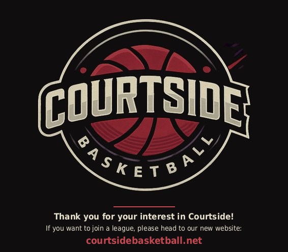  Courtside Basketball League