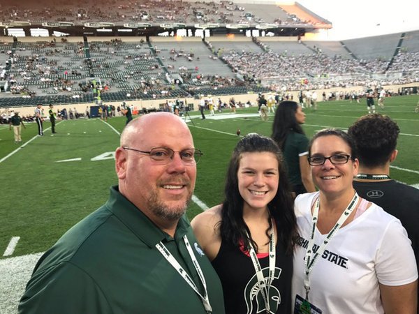 Katie Thirington Factory basketball woodhaven Michigan State university commit