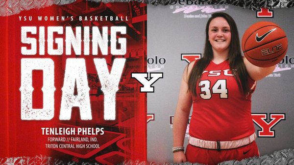 Tenleigh Phelps signs with Youngstown State